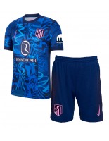 Atletico Madrid Alternativní dres pro děti 2024-25 Krátký Rukáv (+ trenýrky)